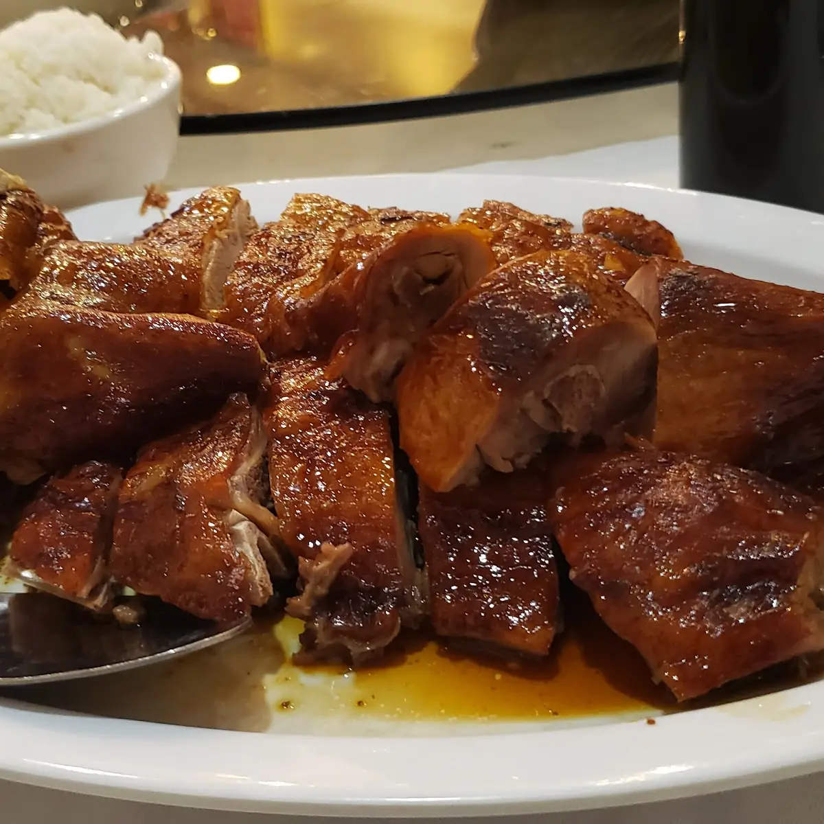 roast duck half 明炉火鸭